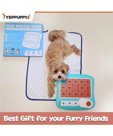 Yeppuppy Sniffing Puzzle Toys for Dogs - Level 4 Dog Enrichment & Mental Stimulation with Sound - Ideal for Natural Food Search and Play - Buy Online on GoSupps.com