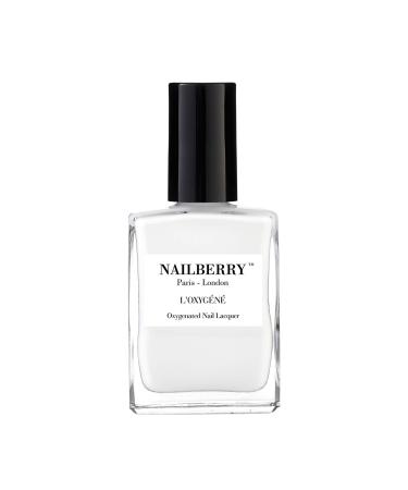 Nailberry L'Oxyg n Oxygenated Nail Lacquer | Flocon 15ml | Polish for a Healthier Manicure & Long Lasting Colour | 12-Free Vegan Halal Cruelty & Gluten Free