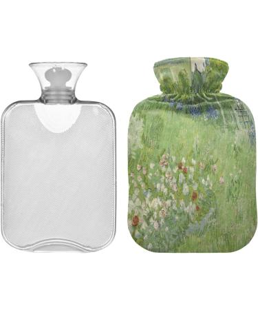 Van Gogh Daubigny's Garden Hot Water Bottle - Soft & Warm Cozy Comfort for Bed Hand Neck & Shoulders | Perfect Winter Essential - 1L - Buy Online on GoSupps.com