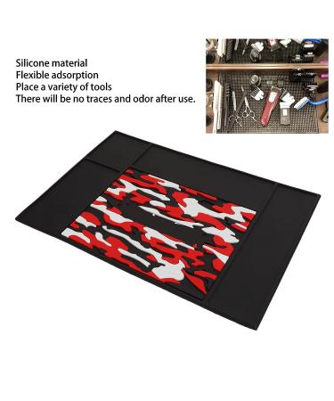 Silicone Non Slip Barber Mat - Salon Organizer Pad for Barber Tools - Buy Online on GoSupps.com