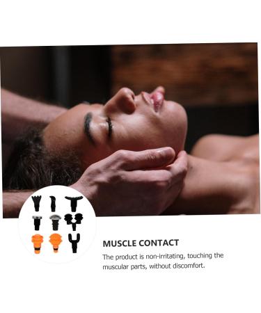 Beaupretty 3 Sets of 9 Massage Heads with Fascia Adapter for Muscle & Fitness Massage Devices | International Shipping Available - Buy Online on GoSupps.com