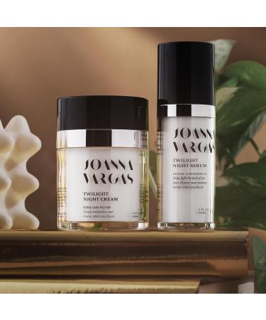 Joanna Vargas Night Cream - Anti-Aging Facial Moisturizer with Epidermal Growth Factors & Aloe Vera - Tightening Cream for Face & Neck - Plumping Formula for Aging Skin - Buy Online on GoSupps.com