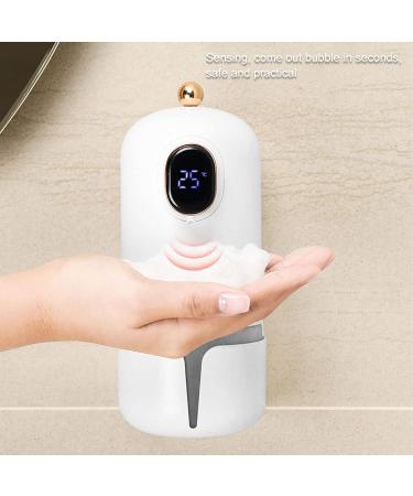 Emoshayoga Smart Pump: Rechargeable & Quiet | 300ml Hands-Free Automatic Dispenser | Waterproof for Bathroom - Buy Online on GoSupps.com