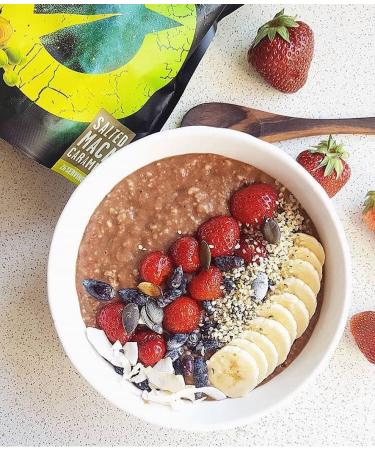 Vivo Life Perform - Raw Vegan Protein Powder | Pea & Hemp Protein with BCAA | Salted Maca Caramel Flavor | 504g Pack | International Shipping - Buy Online on GoSupps.com