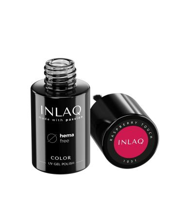 Inlaq Hema Free UV Nail Polish - Raspberry Touch 6 ml | Gel Nail Polish in Various UV LED Colors - Buy Online on GoSupps.com