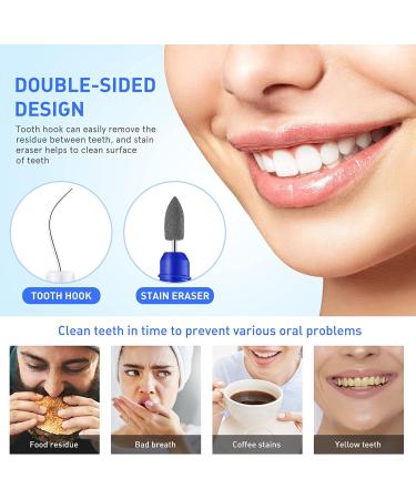 2pcs Portable Dental Tooth Hook for Plaque and Stain Removal - Buy Online on GoSupps.com