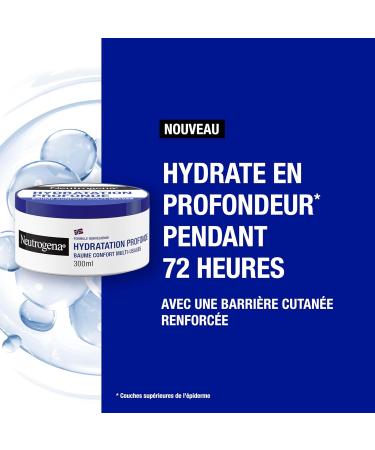 Neutrogena | Baume Confort Multi-Purpose Hydration Deep (300 ml jar) Moisturizing balm with Norwegian formula Face and body balm for dry skin - Buy Online on GoSupps.com