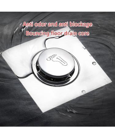 Bounce Design Floor Drain Odor Proof Cores Drain Sewer Backflow Preventer Deodorization Drain Plugs Hair Stoppers Bathroom Floor Drain Cores - Buy Online on GoSupps.com