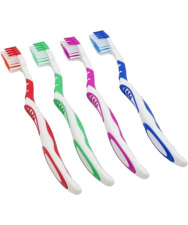 8Pcs Soft Toothbrushes for Adults and Kids 19cm Travel Toothbrush with Extra Soft and Gentle Bristle for Oral Hygiene of 3+Y Kids 8 Pack - Buy Online on GoSupps.com