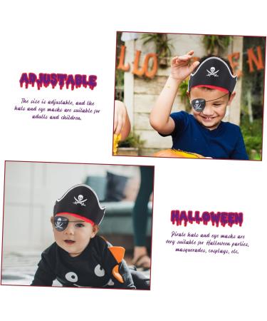 FOMIYES 30 Sets Pirate Hair Blindfold Cosplay Accessories Photo Props Pirate Theme Party Favors Decorative Pirate Costume Pirate Hat with Pirate Eye Patch Roleplay Costume Prom Suit Cloth - Buy Online on GoSupps.com