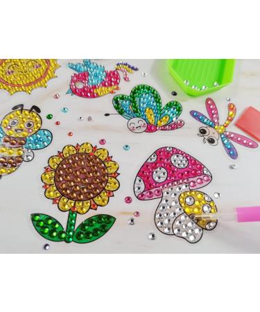 Svance 5D Mermaid Diamond Painting Stickers Kit for Kids | Gem Art & Paint by Numbers Craft Set for Girls Ages 6-12 - Buy Online on GoSupps.com