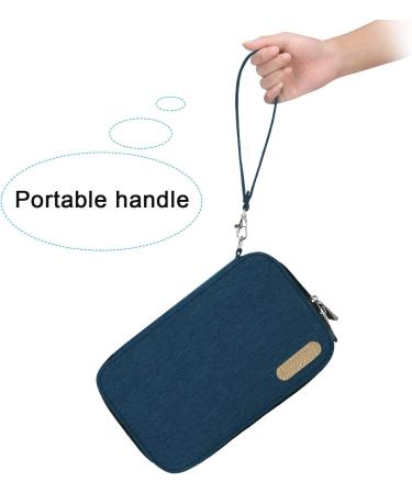 Buy Simboom Insulin Bag for Diabetic Accessories & Blood Glucose Meters - Blue | International Shipping Available - Buy Online on GoSupps.com