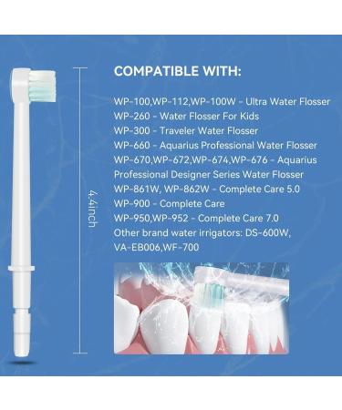 Buy Replacement Tips for Water Flosser & Oral Irrigators - International Shipping Available - Buy Online on GoSupps.com