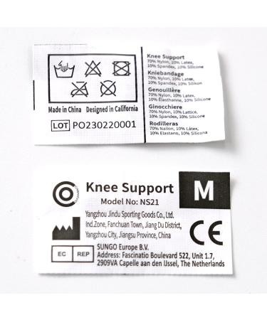 Buy Cambivo Knee Brace for Men & Women - Stabilizing Gel Pad for ACL Arthritis Relief | Perfect for Running & Sports - M Black/Gray - Buy Online on GoSupps.com