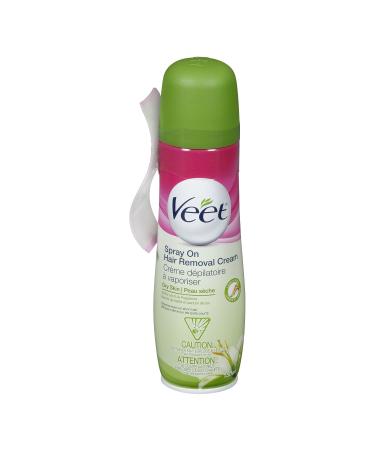 VEET Spray On Hair Removal Cream - Dry Skin: 5.1 OZ