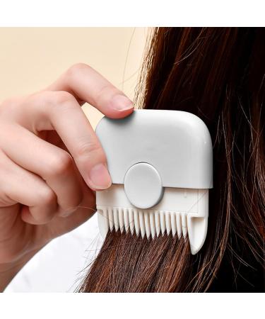 Buy 2-in-1 Split Ends Hair Trimmer & Brush for Women - Portable Adjustable Detachable Grey Hair Clipper - Buy Online on GoSupps.com