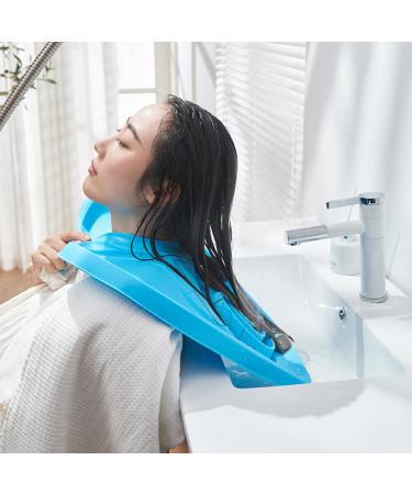 Inflatable Hair Wash Basin for Elderly & Disabled - Foldable Portable Shampoo Solution with Hose & Earplugs - Buy Online on GoSupps.com