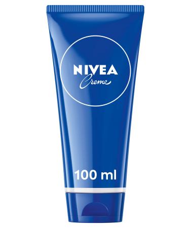 NIVEA Cream Universal Care Tube (100 ml) classic moisturizing cream for all skin types rich cream with nourishing eucerit