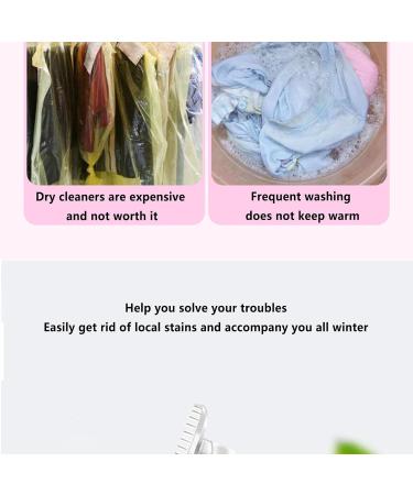 Down Cleaner - Down Jacket Cleaner For Jackets | Down Wear Detergent | Down Wash Detergent With Brush Head | Down Jacket Laundry Detergent | Active Enzyme Laundry Stain Remover For Fabric Cloth Down J - Buy Online on GoSupps.com