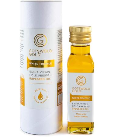Cotswold Gold White Truffle Rapeseed Oil 100ml - Authentic White Truffle Infused Oil (Pack of 1) - Buy Online on GoSupps.com