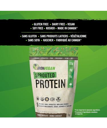 Sprouted Protein Unflavoured 1kg | Vegan plant-based organic gluten-free Beige & Athlete's Blend Protein Powder Chocolate Flavour 1 kg - Buy Online on GoSupps.com