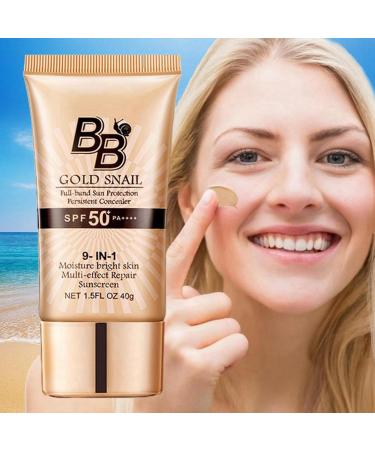 Shop BB Cream SPF Tinted Moisturizer - Full-Coverage Foundation Primer | Medium 1.5 Fl.Oz | International Shipping - Buy Online on GoSupps.com