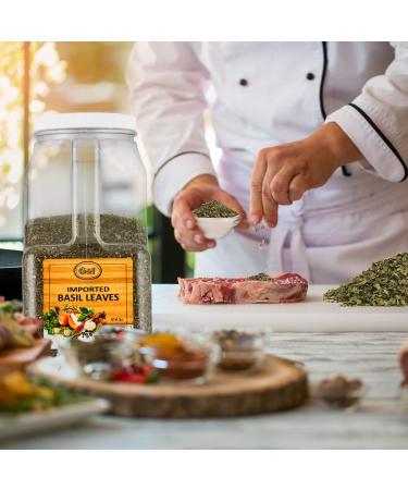 Gel Spice Basil Leaves 28oz - Premium Imported Herb for Culinary Delights - Buy Online on GoSupps.com