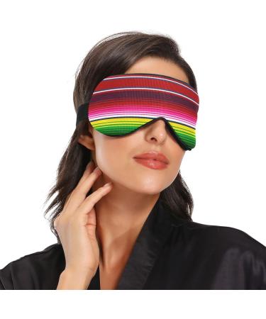 Adjustable Light Blocking Eye Mask for Deep Sleep | Haskirky Comfortable Sleep Mask for Travel, Yoga, Meditation | Men and Women - Buy Online on GoSupps.com