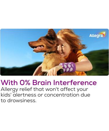 Allegra Allergy Relief Family Bundle, Non-Drowsy Indoor-Outdoor Allergy Medicine with Fexofenadine HCI, Adult 24HR Gelcaps, 60 ct, 2 pk, Children's 12HR Liquid, Berry, 4 oz. - Buy Online on GoSupps.com