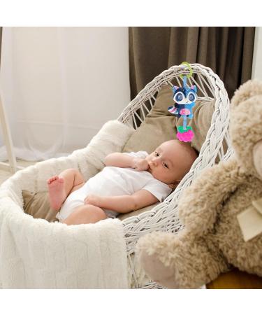 ORFOFE Silicone Grinding Teether Pendant Molar Bell for Baby Teething - Blue 26X8CM - Buy Online on GoSupps.com