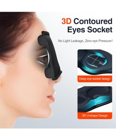 Buy Ear Plugs for Sleeping | Noise Reduction & Reusable Silicone Earplugs with Sleep Mask - Buy Online on GoSupps.com