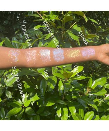 Buy Gold Glow Body Shimmer Oil Waterproof Glitter Dry Oil for Glowing Skin | Opphic - Buy Online on GoSupps.com