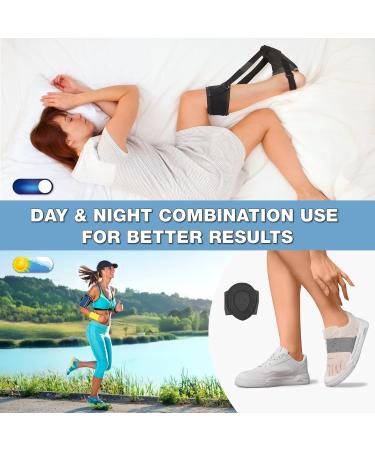 Night Splint Brace for Plantar Fasciitis & Achilles Tendonitis | Heel Pain Relief Foot Splint Support - Shop Internationally - Buy Online on GoSupps.com