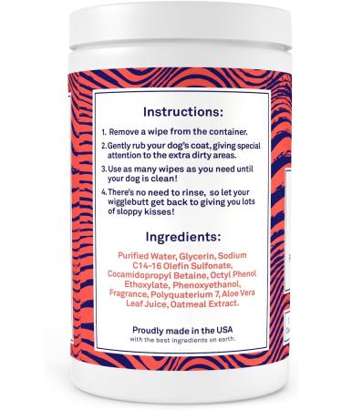 Petpost Universal Care Cloths for Dogs - Large Odor-Binding Cherry Blossom Wipes for Gentle Paw & Fur Care - 70 Ultra-Like Dog Towels - Buy Online on GoSupps.com