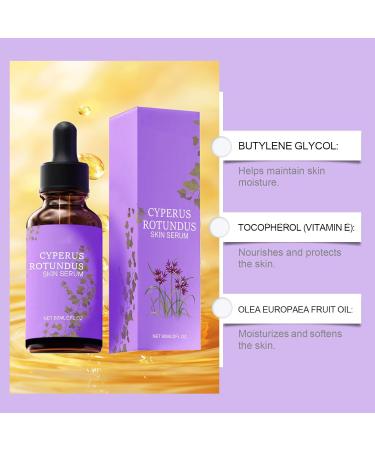Grospe Cyperus Rotundus Skin Serum Cyperus Rotundus Oil for Hair Removal Natural Organic Moisturizing Body Oil Deeply Hydrates and Moisturizes while Smoothing the Skin 2 FL OZ - Buy Online on GoSupps.com