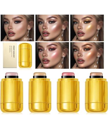 CHAKAE makeup sticks contouring highlighter stick blush stick makeup sticks for cheeks lips - Buy Online on GoSupps.com