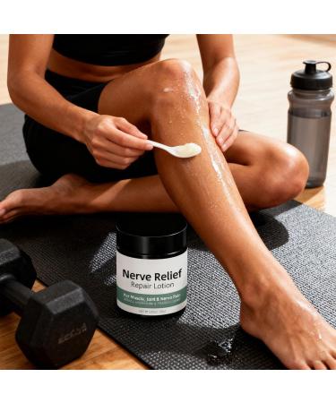 Lmoy Alcura Nerve Cream Alcura Neuropathy Lotion with Arnica & Magnesium for Knee Lumbar Neck Hand and Foot - 3.5OZ - Buy Online on GoSupps.com