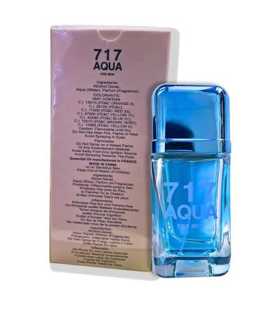 717 AQUA POUR HOMME EAU DE TOILETTE 3.4 FL.OZ Aromatic Aquatic fragrance for Men. - Buy Online on GoSupps.com