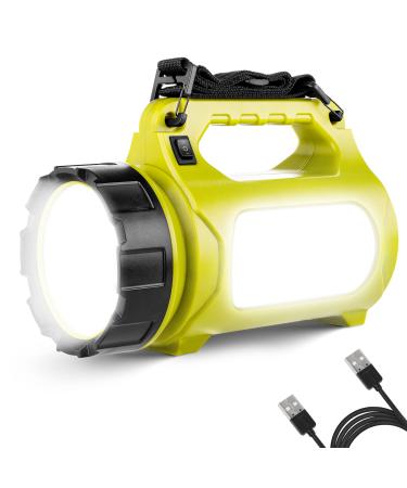 LE Rechargeable LED Camping Lantern, 1000LM, 5 Light Modes, Power Bank, IPX4 Waterproof, Perfect Lantern Flashlight for Hurricane Emergency, Hiking, Home and More, USB Cable Included
