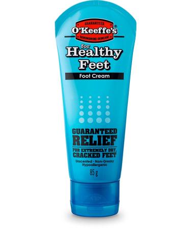 O'Keeffe's Healthy Feet Peeling & Twin Pack - 80 ml + 85 g | Best Moisturizer for Dry Cracked Feet - International Shipping Available - Buy Online on GoSupps.com