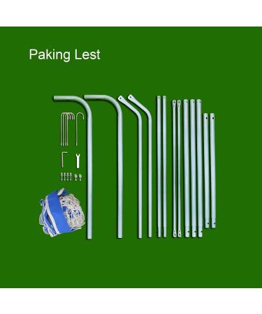 Anivia 4' x 6' Metal Frame Soccer Goal for Kids - Foldable Portable Design - Blue - Buy Online on GoSupps.com