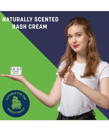 Underx Skin Relief Cream | Sensitive Skin Itch Relief Balm with Zinc Oxide Tea Tree & Lavender Oil | 4OZ Natural Rash Cream - Buy Online on GoSupps.com