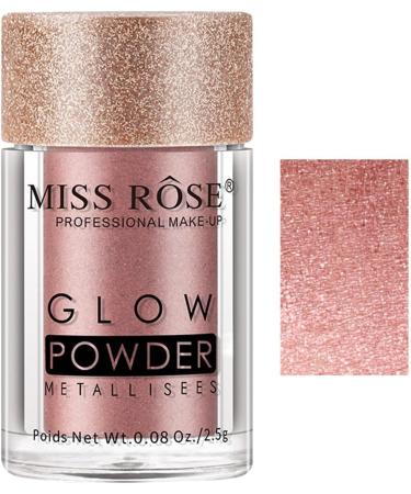 Loose Powder Eyeshadow Make Up Eye Shadow | Waterproof Loose Monochrome Eye Makeup Long Lasting Sparkling Finish Eye Shadow with High-Pigment 8 - Buy Online on GoSupps.com