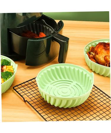 Alipis Round Pan Baking Pans Roasting Pan Airfryer Rubber Liners Silicone Pot Liner Accessories Washable - Buy Online on GoSupps.com