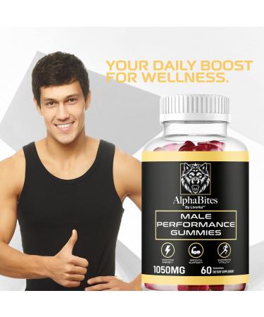 (2 Pack) Alpha Bites - Original Formula 7 in 1 Alpha Bites Gummies AlphaBites for Men Official Alpha Bites Advanced Premium Formula Performance and Energy Alpha Bite Gummy Reviews for 2 Months - Buy Online on GoSupps.com