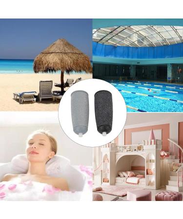 4 Foot Teplacement Rollers for Effective Foot Care Exfoliating and Removing Dead Skin and Calluses 2 Rough Level Coarse Sand and Fine Sand (Black Gray) - Buy Online on GoSupps.com