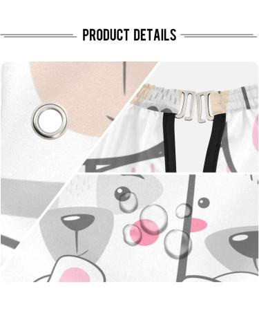 Waterproof Barber Cape - Funny Cute Bear & Cheetah Haircut Bib for Men & Women | Unisex Hair Cutting Cape - Buy Online on GoSupps.com