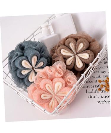 3pcs Healeved Bath Ball Set - Portable Loofah Body Scrubbers for a Relaxing Shower Experience | Convenient and Comfortable Skin Care - Buy Online on GoSupps.com