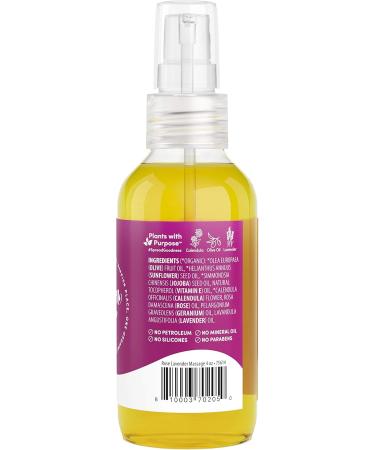 Southern Butter All-Natural Intimate Massage Oil - Rose & Lavender 4 oz | Best International Shipping - Buy Online on GoSupps.com