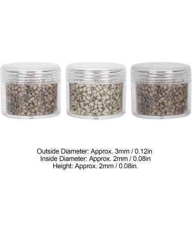 Hair Extension Link Ring Comfort Soft Safe Hair Extension Ring Hair Extension Tool for Hair Girls Salon Woman - Buy Online on GoSupps.com